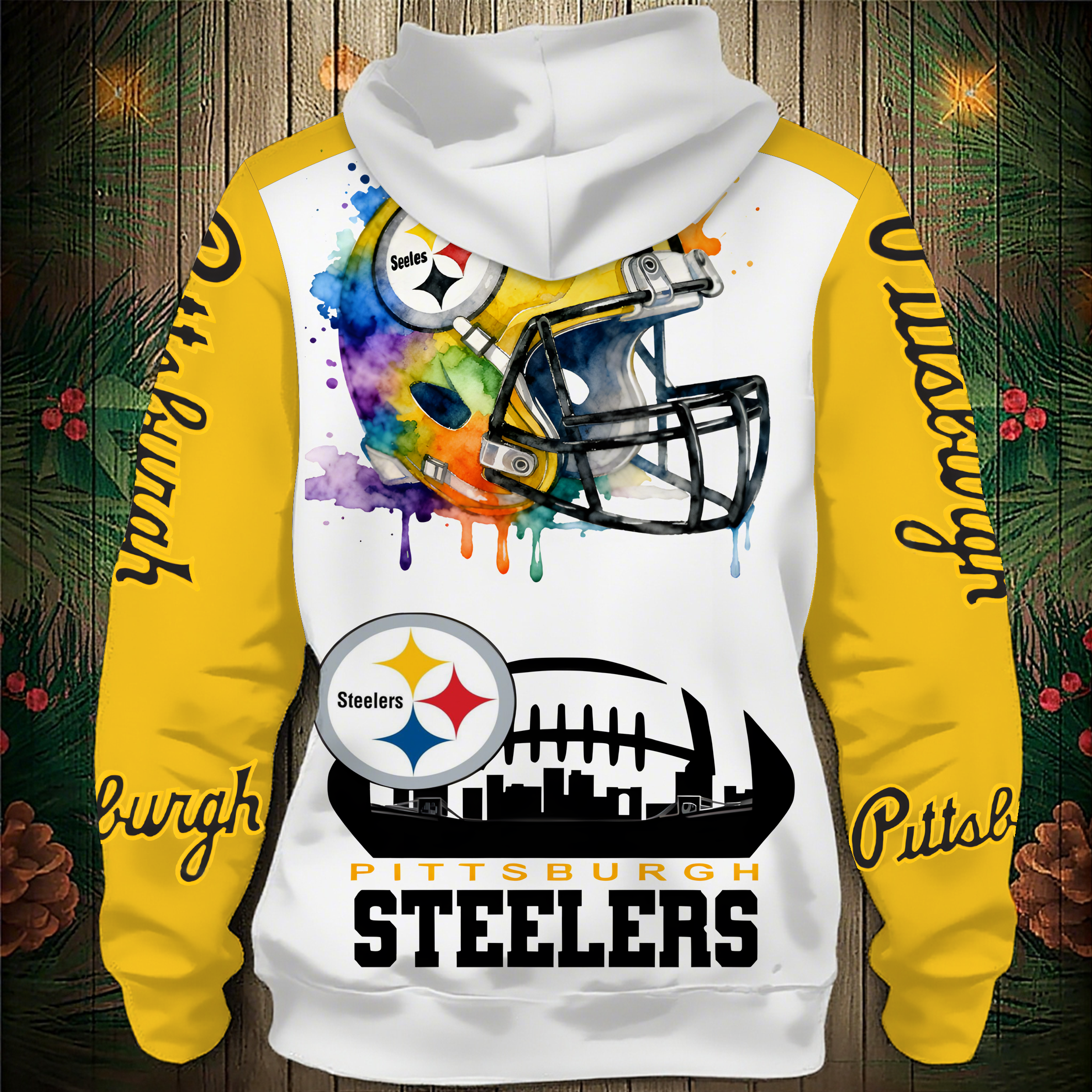 Pittsburgh Steelers 2026 New 3D Graphic Hoodie
