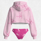 Pokémon Women's Cropped Hoodie & Thong Sets