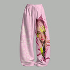 Demon Slayer Top & Elasticated Trousers Two-Piece Set