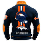 Men’s Denver Broncos 1/4 Zip Pullover Sweatshirt