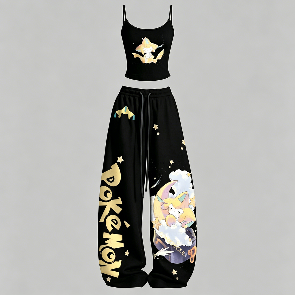 Pokémon Top & Elasticated Trousers Two-Piece Set