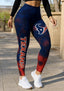 Houston Texans Game Day Workout Leggings For Lady