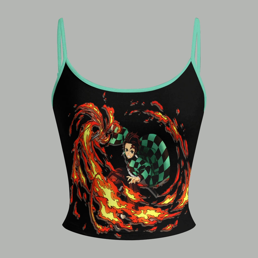 Demon Slayer Top & Elasticated Trousers Two-Piece Set