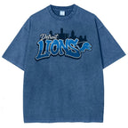 Detroit Lions Unisex Vintage Washed T-shirt