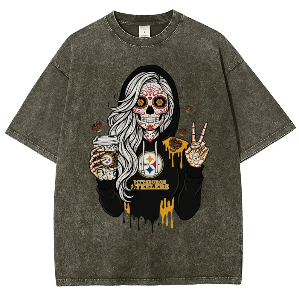Unisex ¡°Pittsburgh Steelers¡± Vintage Washed Tee