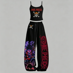 One Piece Top & Elasticated Trousers Two-Piece Set