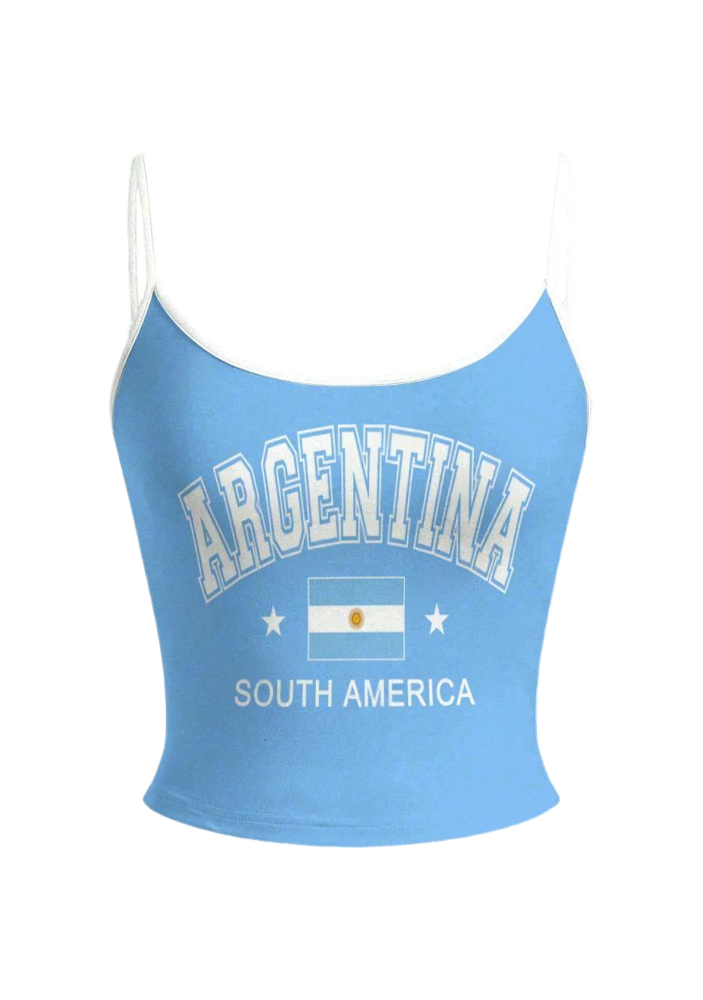Argentina Sun of May Flag Tops & Elasticated Trousers Two-Piece Set Secondary image