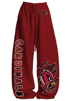 Arizona Cardinals Tops & Elasticated Trousers Two-Piece Set