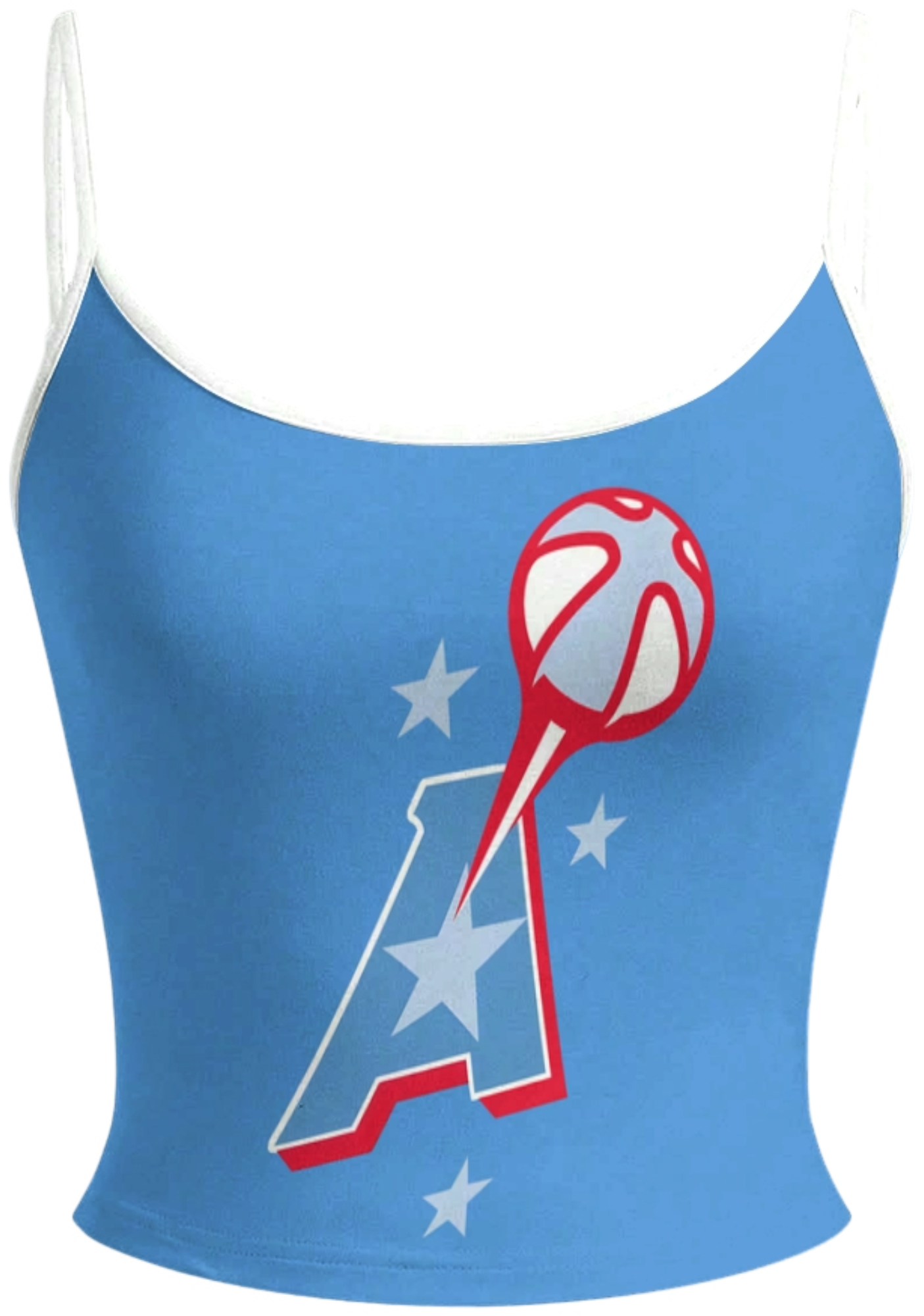 Atlanta Dream Blue Tops & Elasticated Trousers Two-Piece Set Secondary image