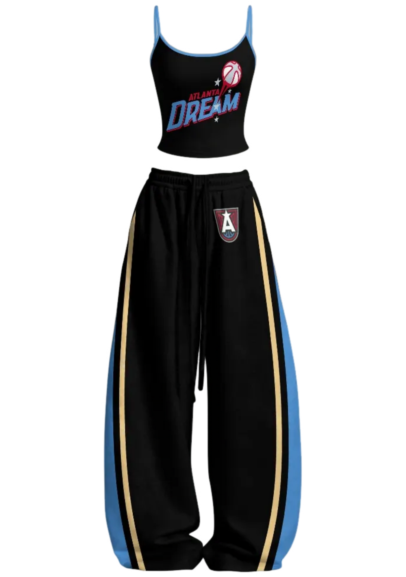 Atlanta Dream Tops & Elasticated Trousers Two-Piece Set Main image