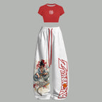 DRAGON BALL Women T-Shirt  & Elasticated Trousers Two-Piece Set