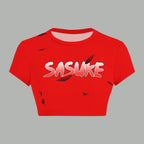 NARUTO Women T-Shirt  & Elasticated Trousers Two-Piece Set
