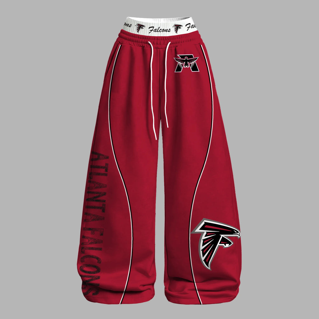 "Atlanta Falcons" Long-sleeved double-layer stretch pants set