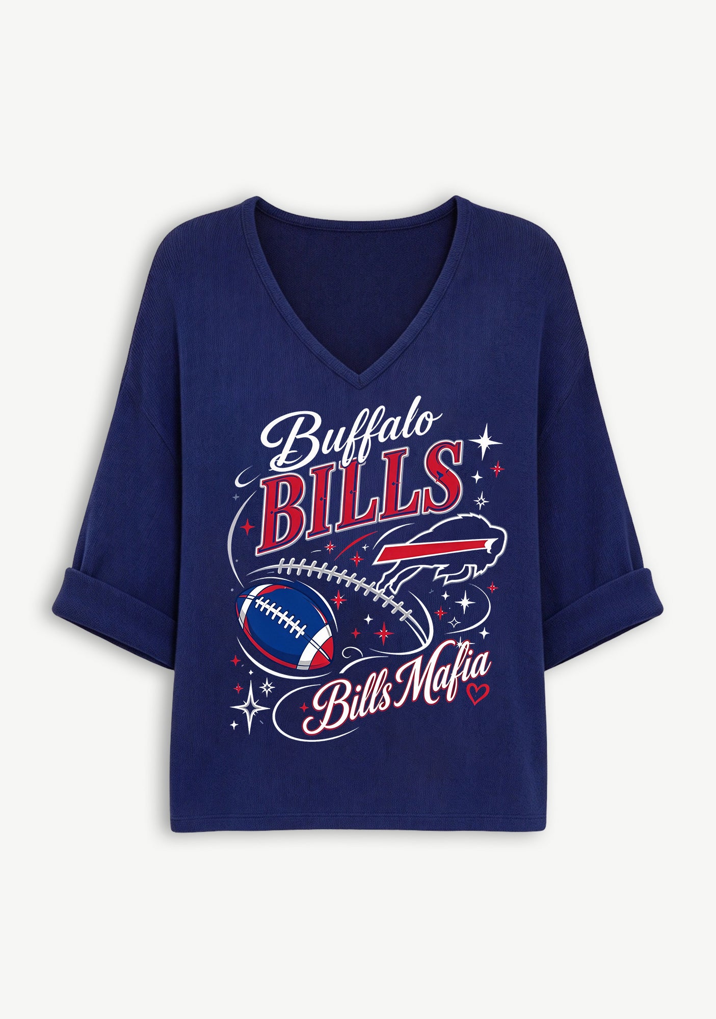 Women Buffalo Bills Long Sleeve Game Day Shirt Secondary image
