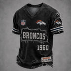 DEN x NFL LUXURY V-Neck T-Shirt 3005 DatND DVT