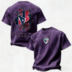 Houston Texans Printed Unisex 100% Pure Cotton Washed T-Shirt