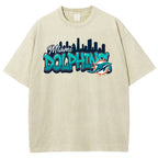 Miami Dolphins Unisex Vintage Washed T-shirt