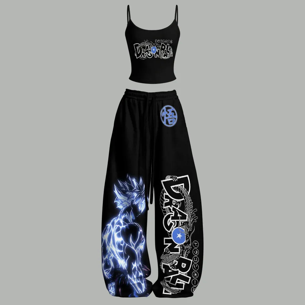 DRAGON BALL Top & Elasticated Trousers Two-Piece Set Main image