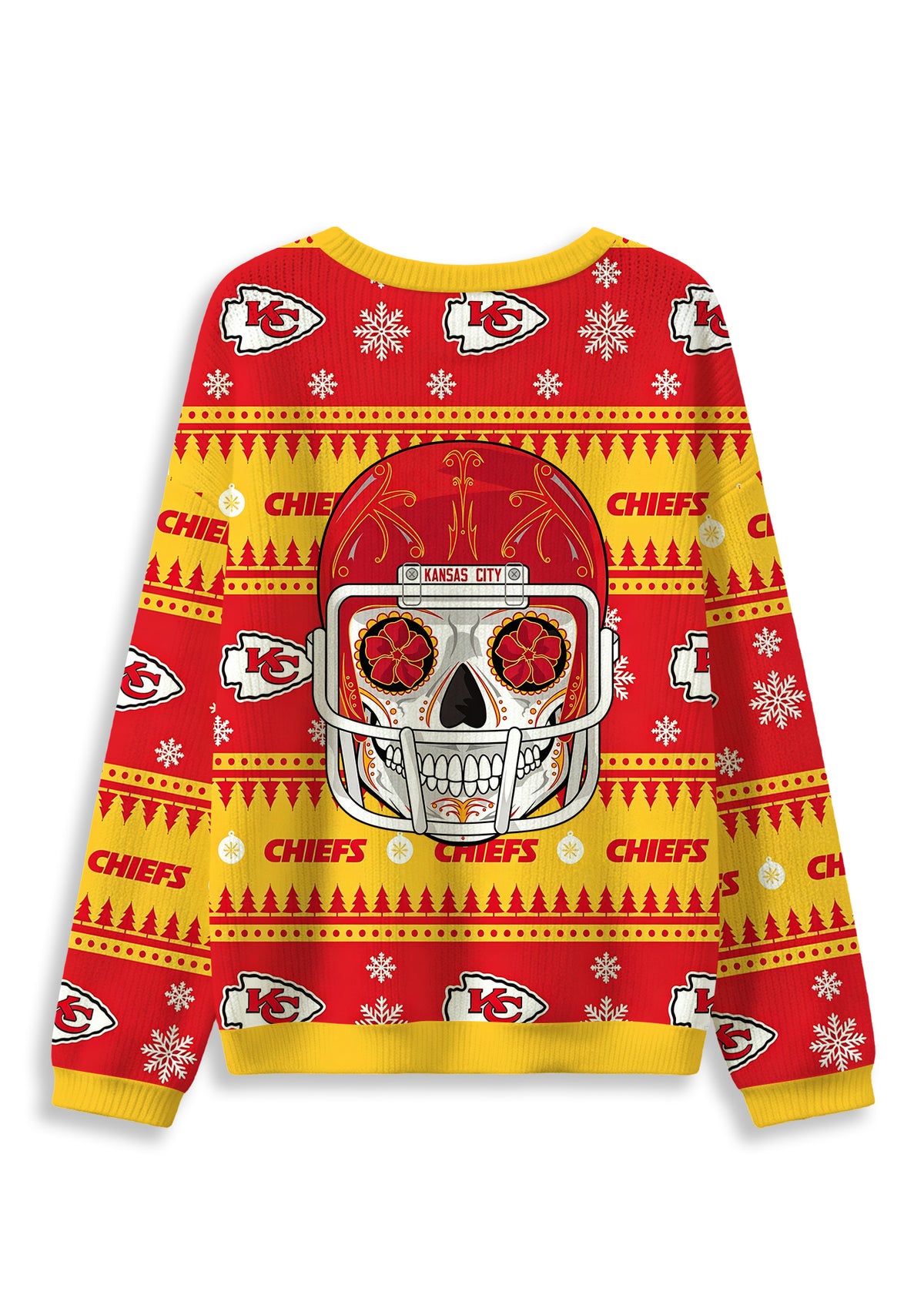 Kansas City Chiefs Ugly Christmas Football Fan Sweatshirt