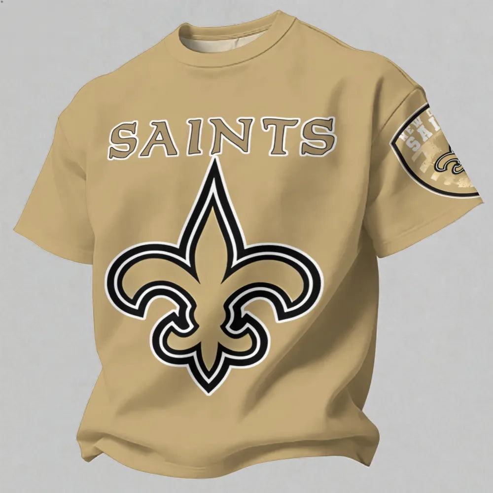 "New Orleans Saints"  Printed Oversized Unisex T-shirt