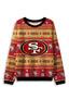San Francisco 49ers Ugly Christmas Football Fan Sweatshirt