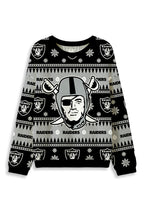 Las Vegas Raiders Ugly Christmas Football Fan Sweatshirt