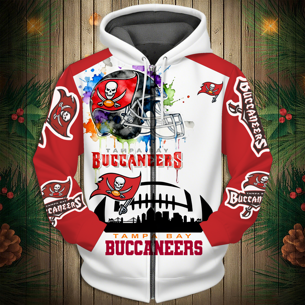 Tampa Bay Buccaneers 2026 New 3D Graphic Hoodie