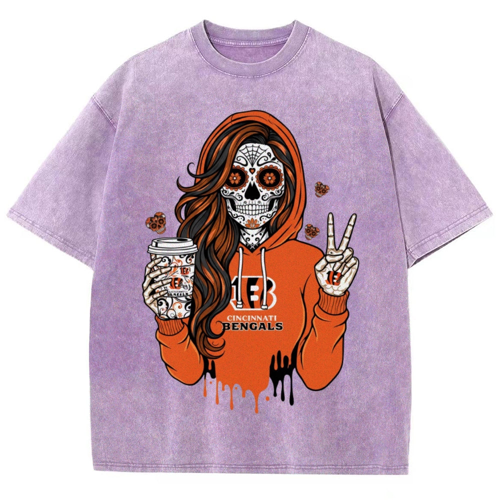Unisex ¡°Cincinnati Bengals¡±Washed T-Shirt