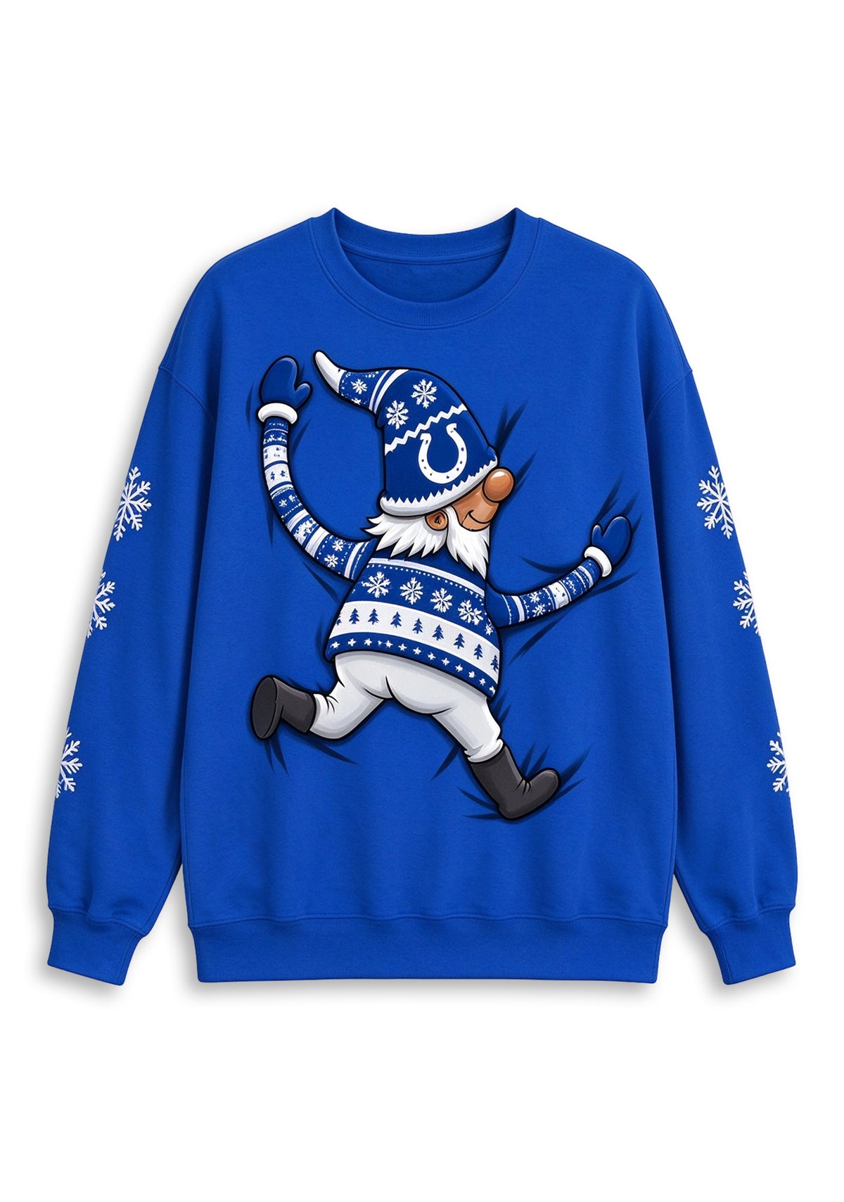 Women's Indianapolis Colts Christmas Crewneck Sweatshirt