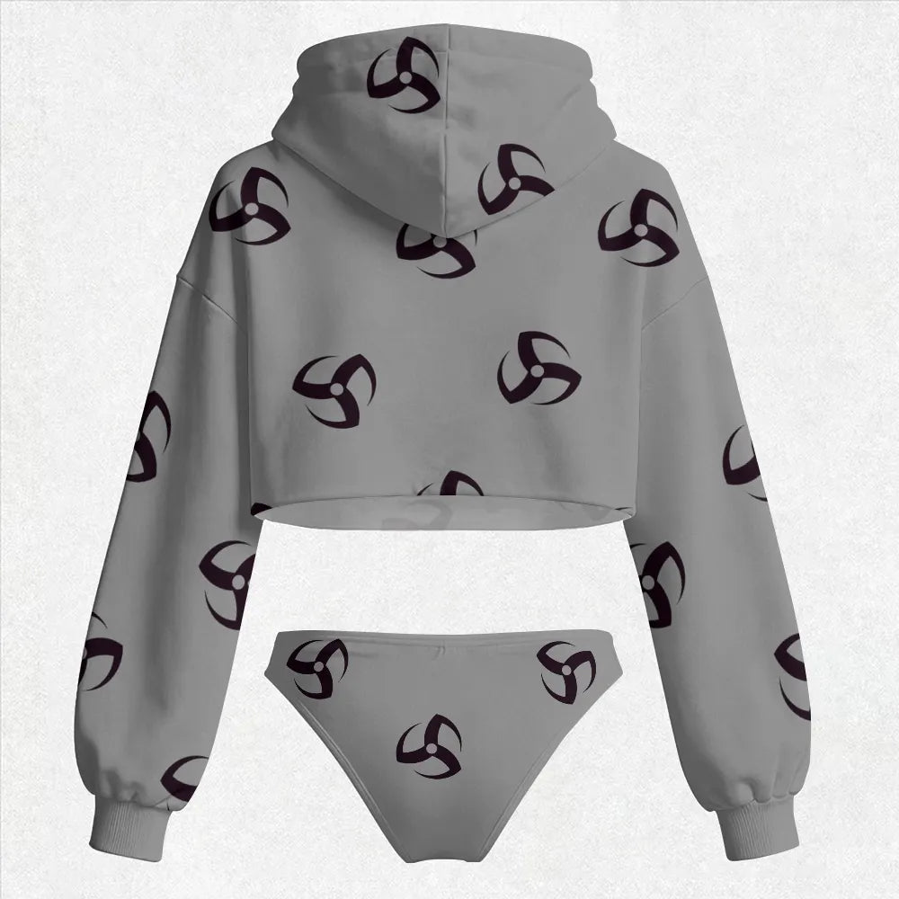 NARUTO Women's Hooded Thicken Suit Set