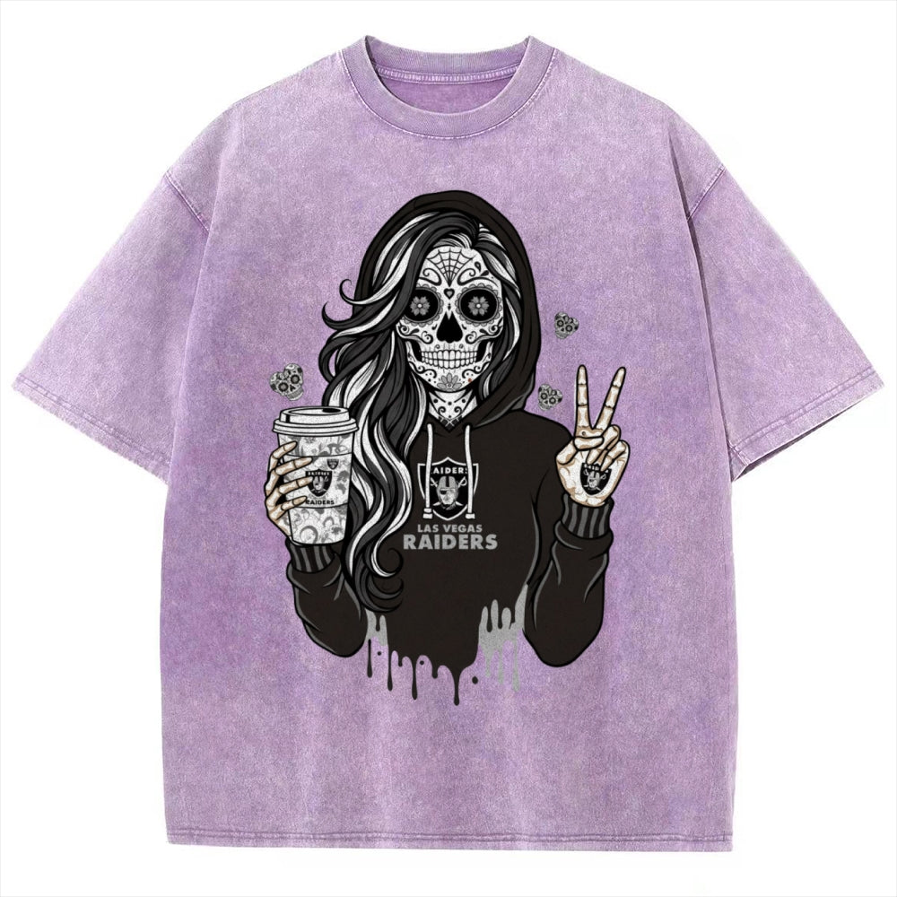 Unisex ¡°Las Vegas Raiders¡± Vintage Washed Tee