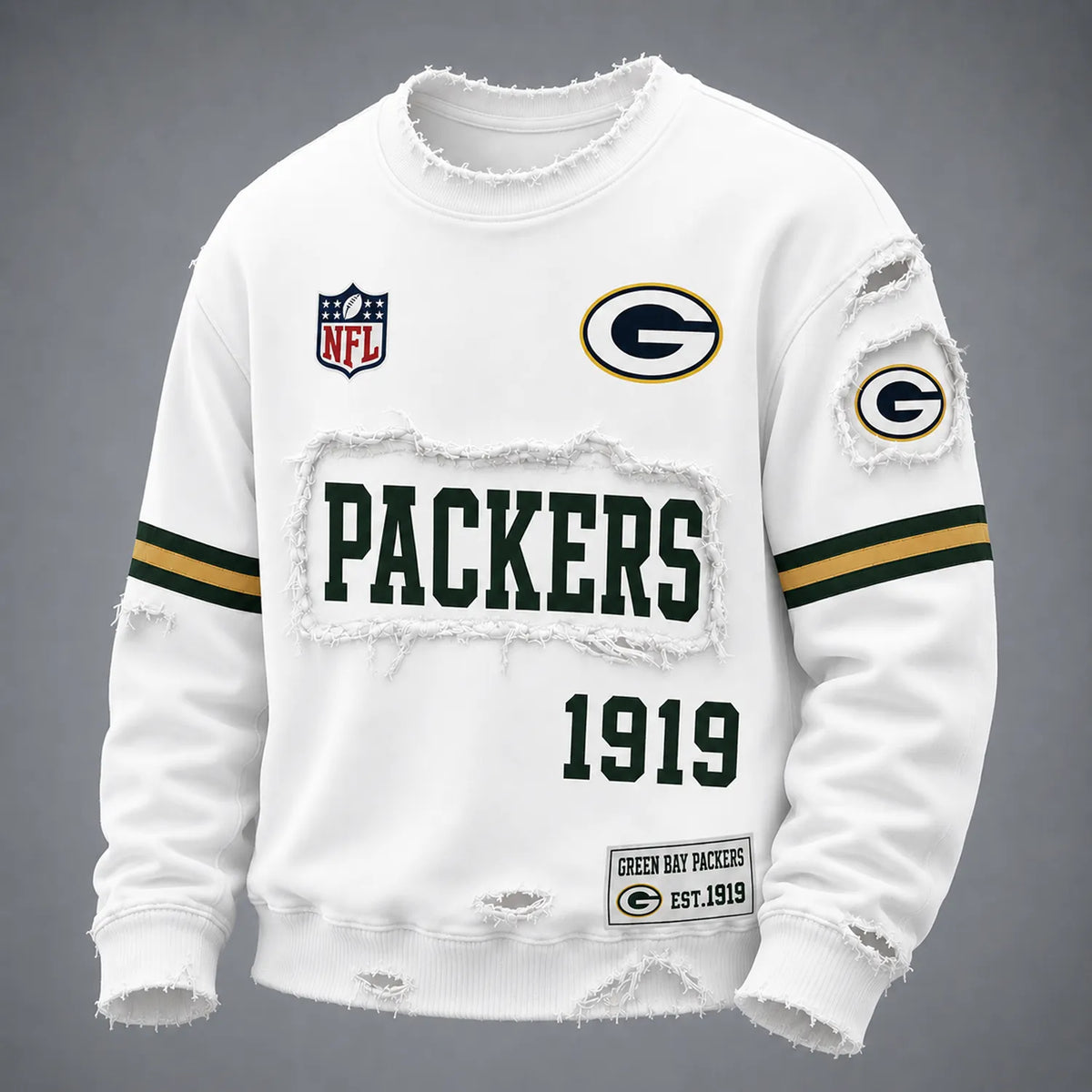 GB x NFL LUXURY V-Neck T-Shirt 3005 DatND DVT