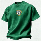 Green Bay Packers Printed Unisex 100% Pure Cotton Washed T-Shirt