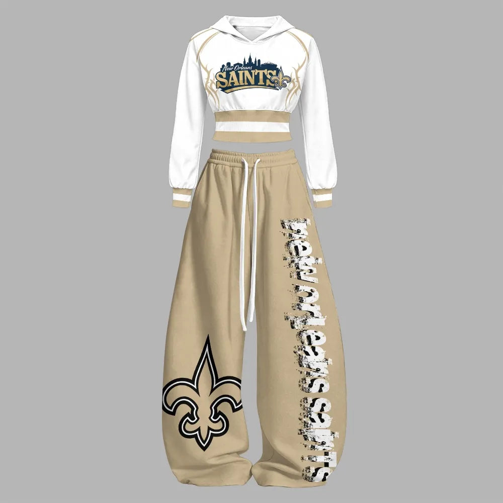 New Orleans Saints Slim-Fit Sweatshirt Set | NFL