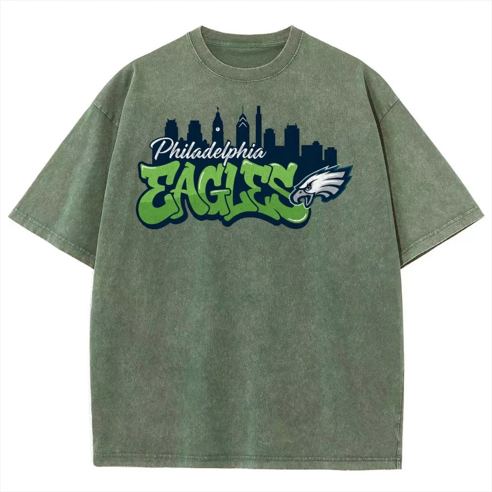 Philadelphia Eagles Unisex Vintage Washed T-shirt