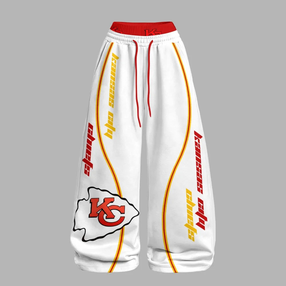 Kansas City Chiefs Long-Sleeved Double-Layer Stretch Pants Set | NFL