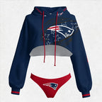 New England Patriots Women's Hoodie Set