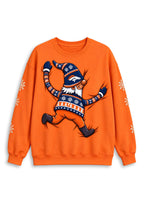 Women's Denver Broncos Christmas Crewneck Sweatshirt