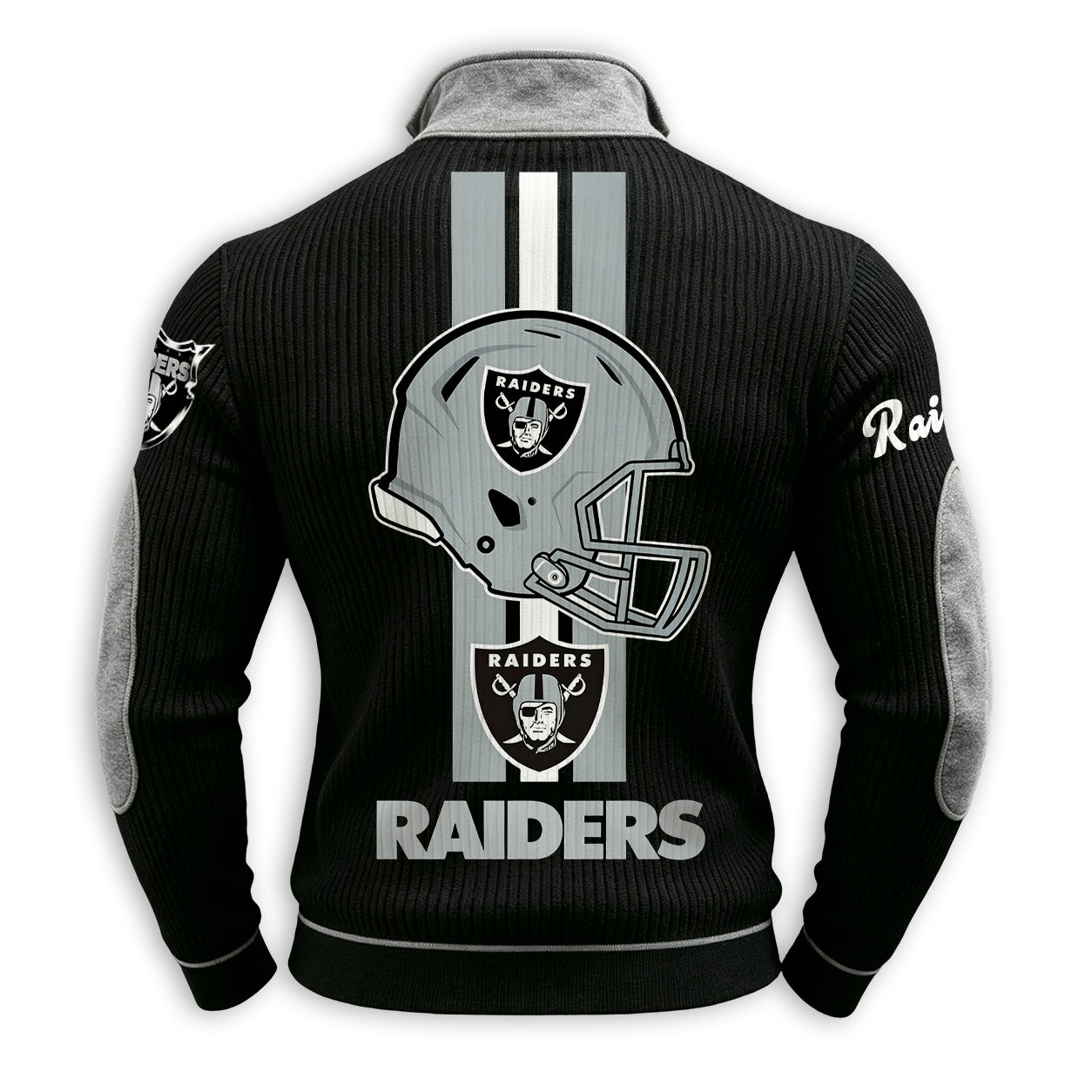 Men’s Las Vegas Raiders 1/4 Zip Pullover Sweatshirt Secondary image