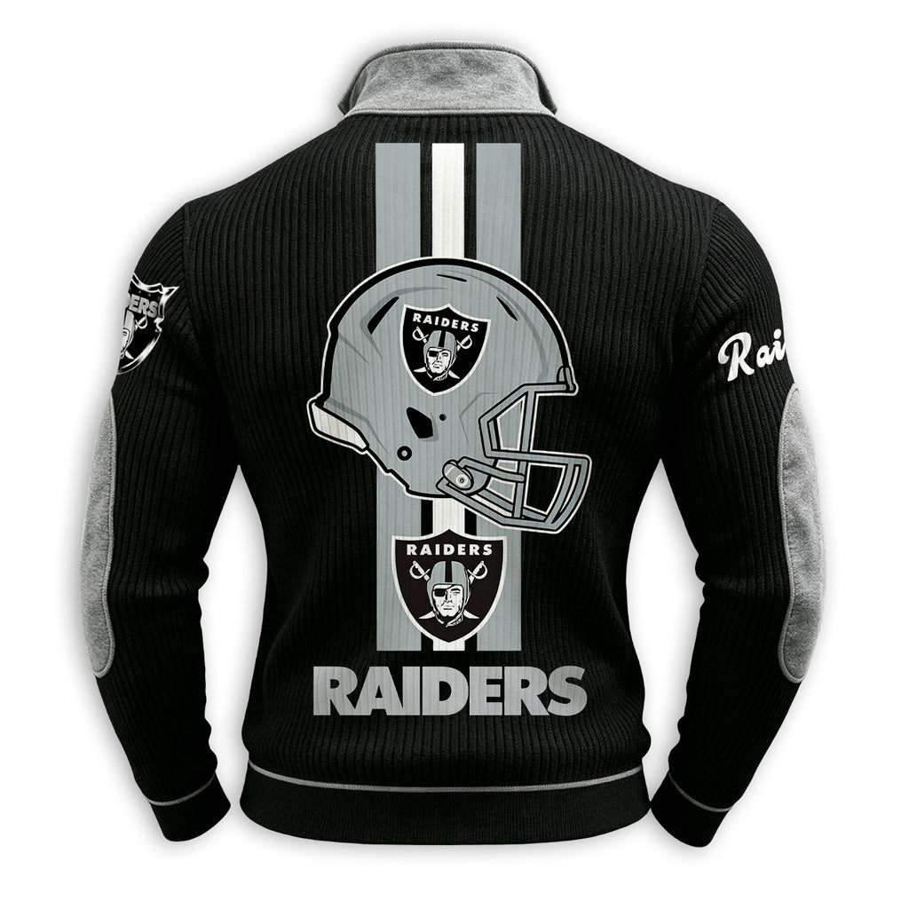 Men’s Las Vegas Raiders 1/4 Zip Pullover Sweatshirt