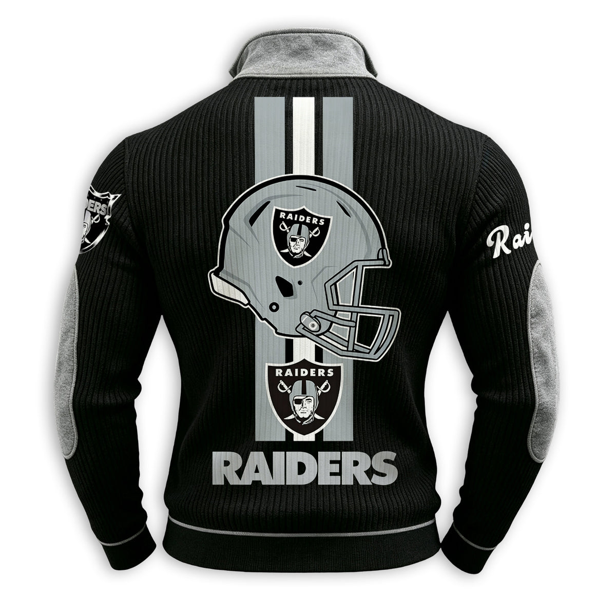Men’s Las Vegas Raiders 1/4 Zip Pullover Sweatshirt