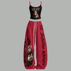 Top & Elasticated Trousers Two-Piece Set 2605008370