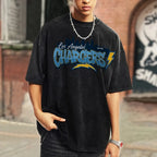 Los Angeles Chargers Unisex Vintage Washed T-shirt