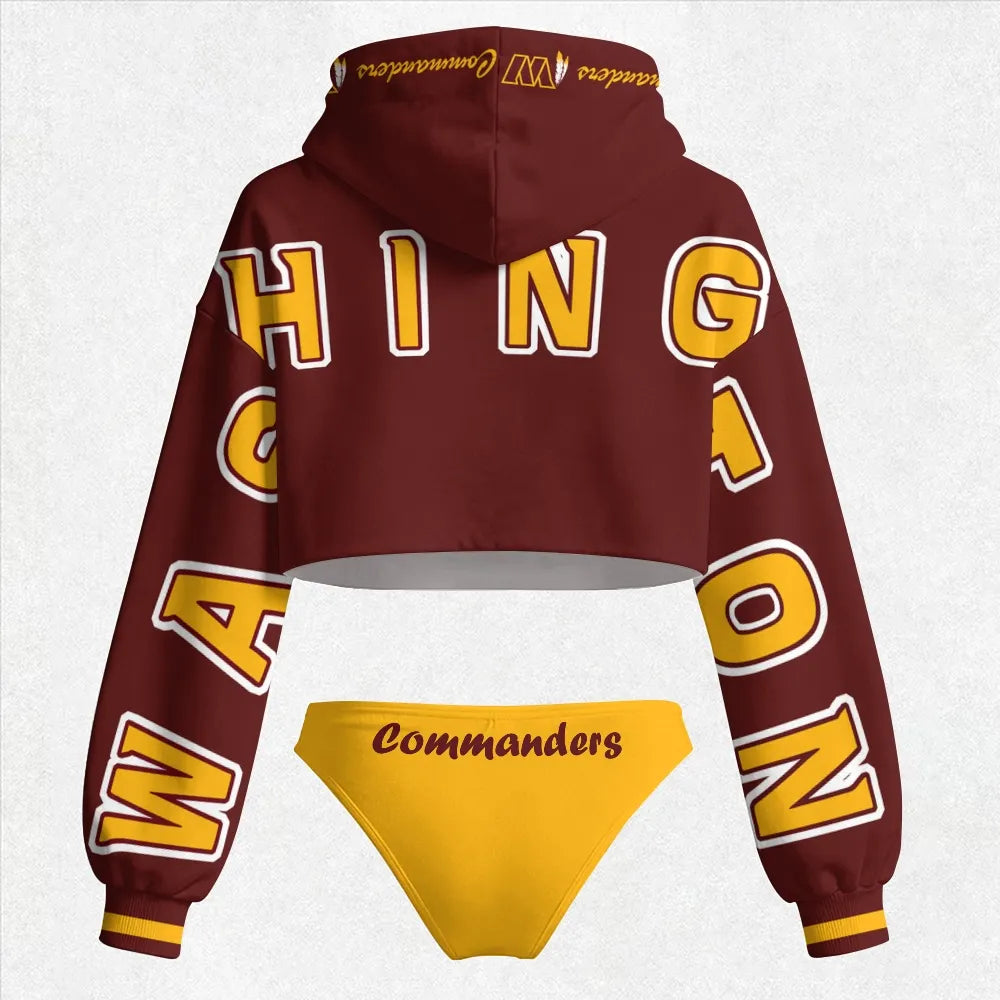 Washington Commanders Women's Hoodie Set Secondary image