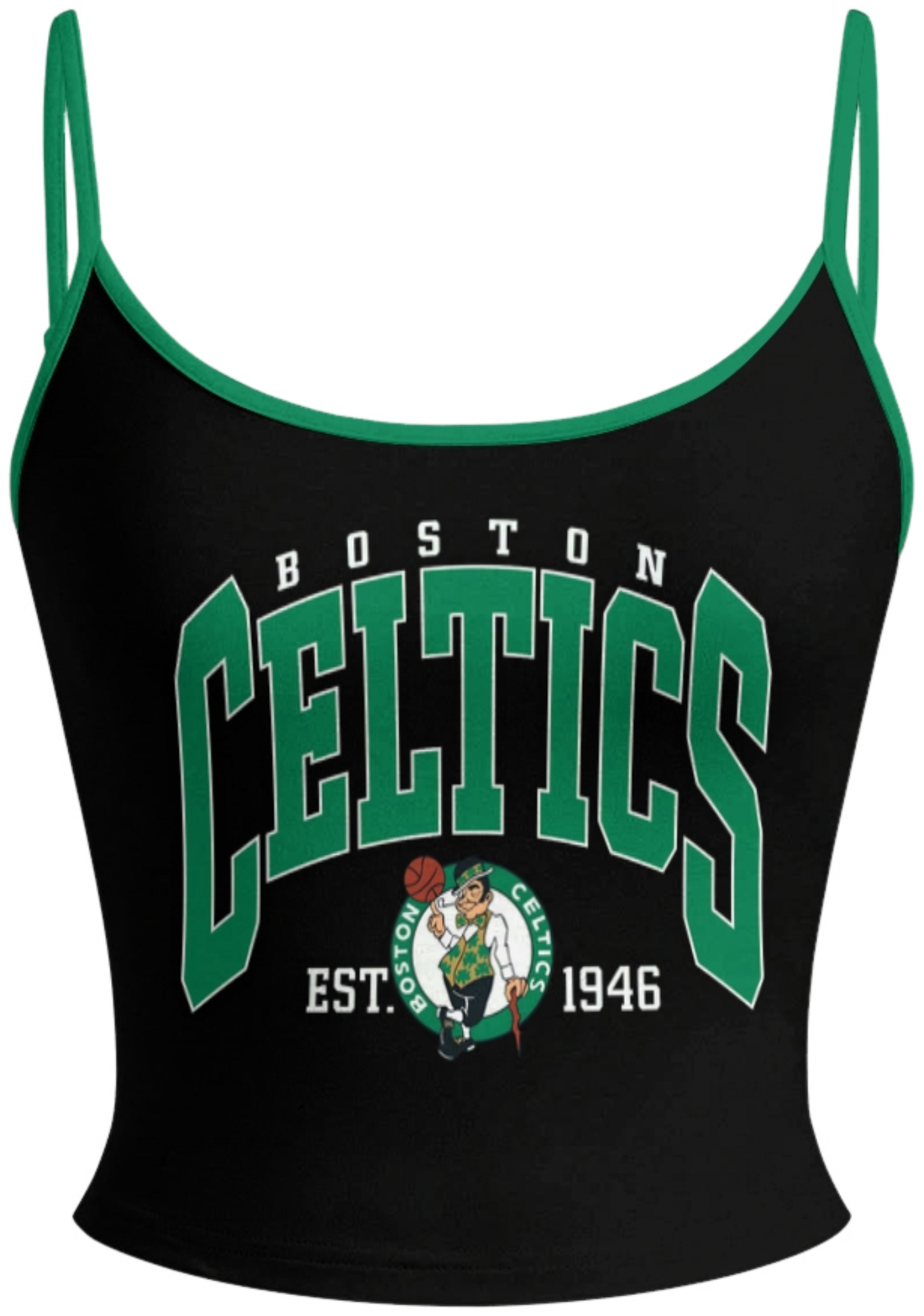 Boston Celtics Tops & Elasticated Trousers Two-Piece Set Secondary image