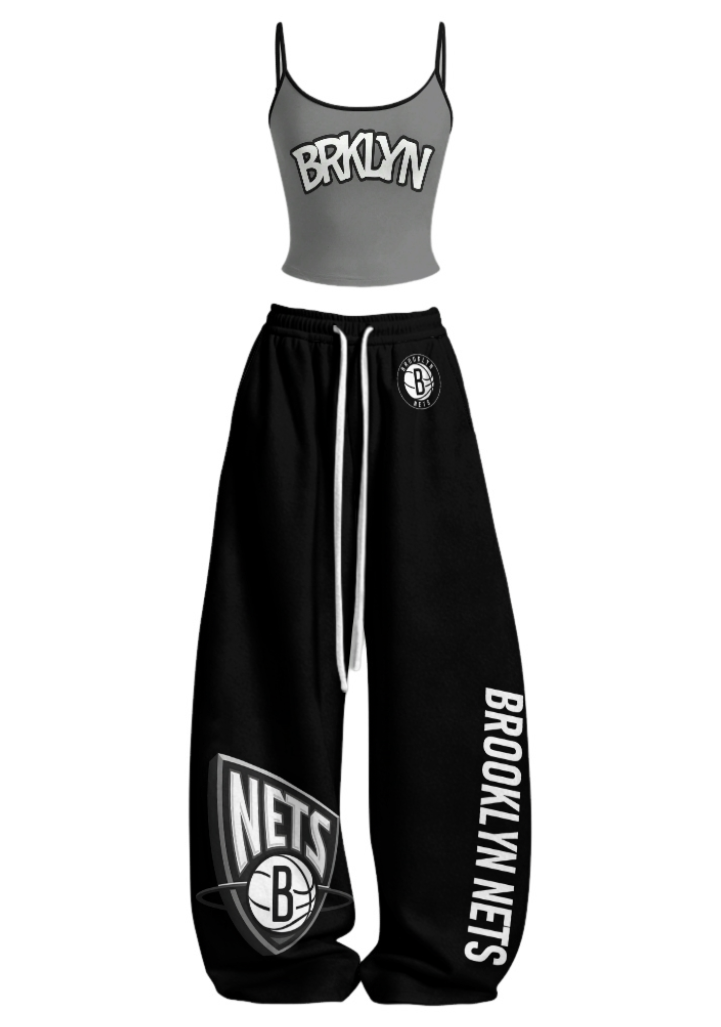 Brooklyn Tops & Elasticated Trousers Two-Piece Set Main image