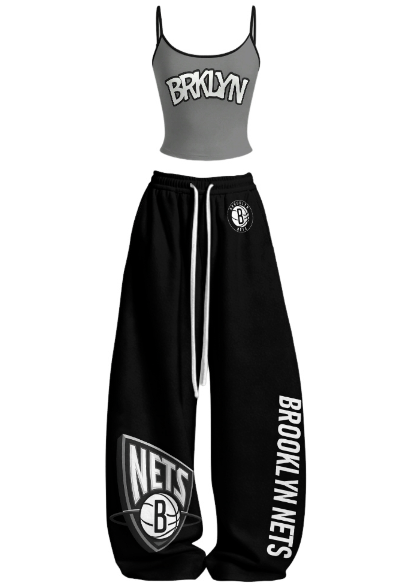 Brooklyn Tops & Elasticated Trousers Two-Piece Set Main image