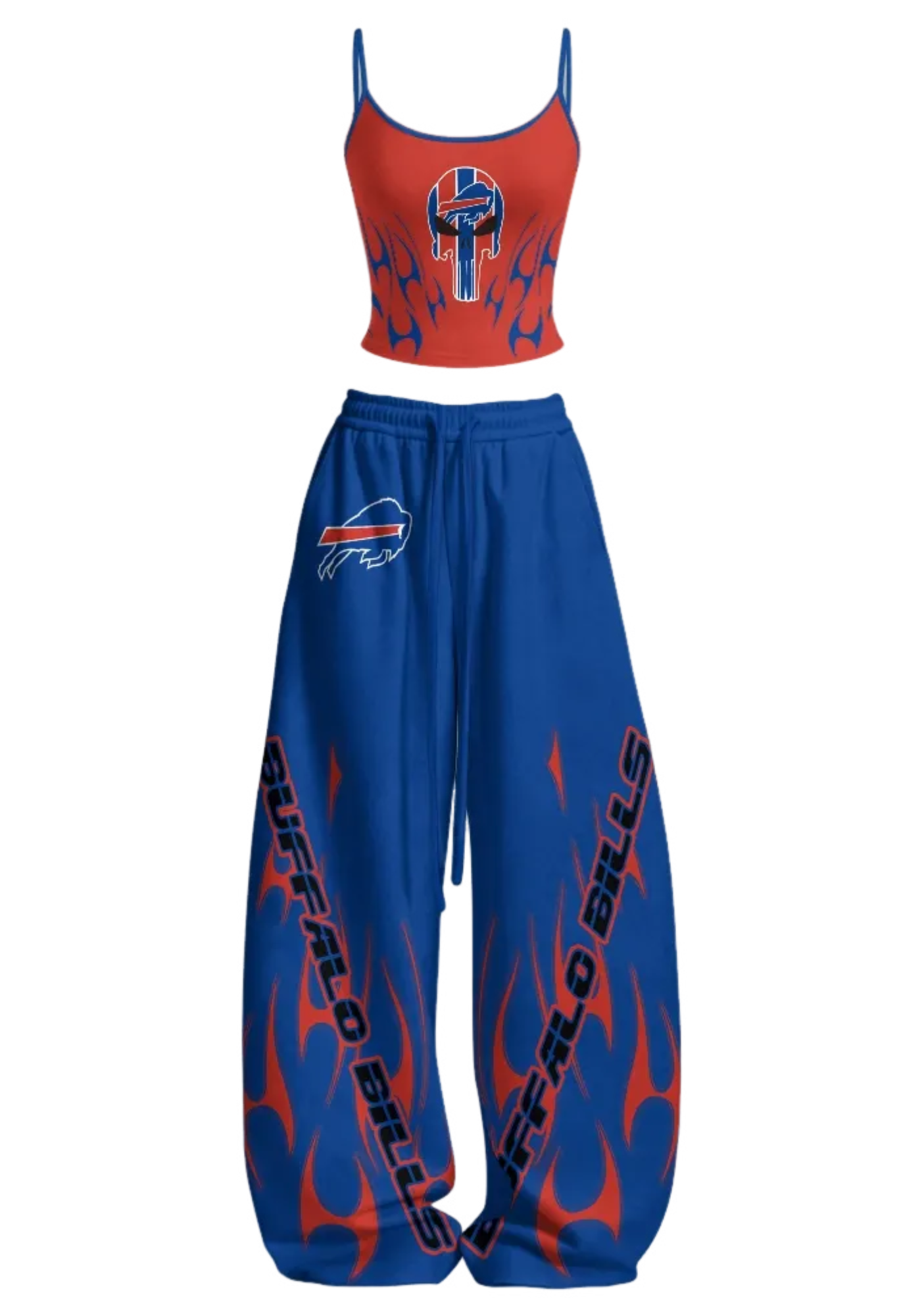 Buffalo Bills Tops & Elasticated Trousers Two-Piece Set Main image