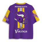 Minnesota Vikings We Are Vikings Graphic Jersey Shirts