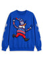 Women's New York Giants Christmas Gnome Crewneck Sweatshirt